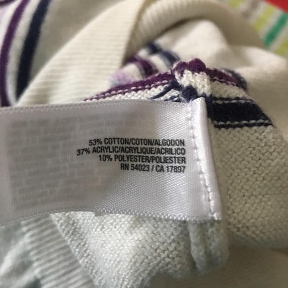 💜3 FOR $30- old navy striped cardigan - Picture 5 of 5